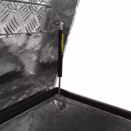 Hot Selling High Quality Checker Plate Toolbox Top Opening Silver